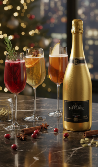 Quel cocktail de Nol faire avec du champagne ?